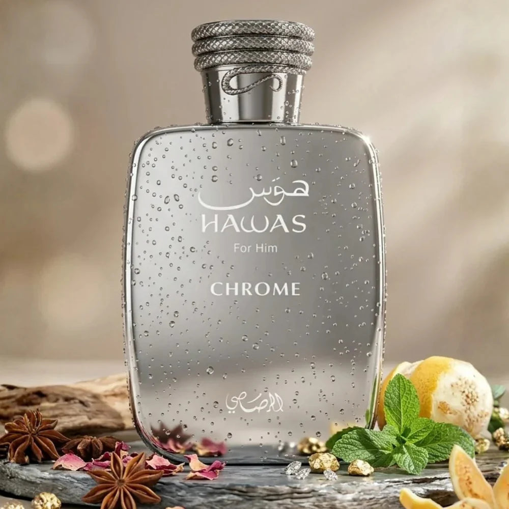 Hawas for Him Chrome – Rasasi Eau de Parfum 100 ml